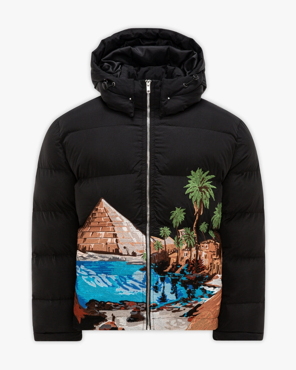 Kurtka puchowa Rihla czarna