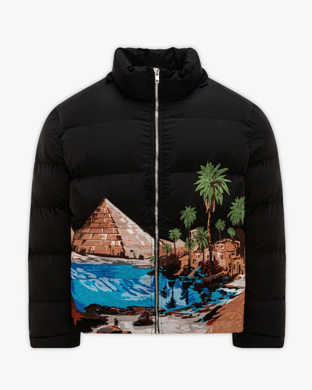 Kurtka puchowa Rihla czarna