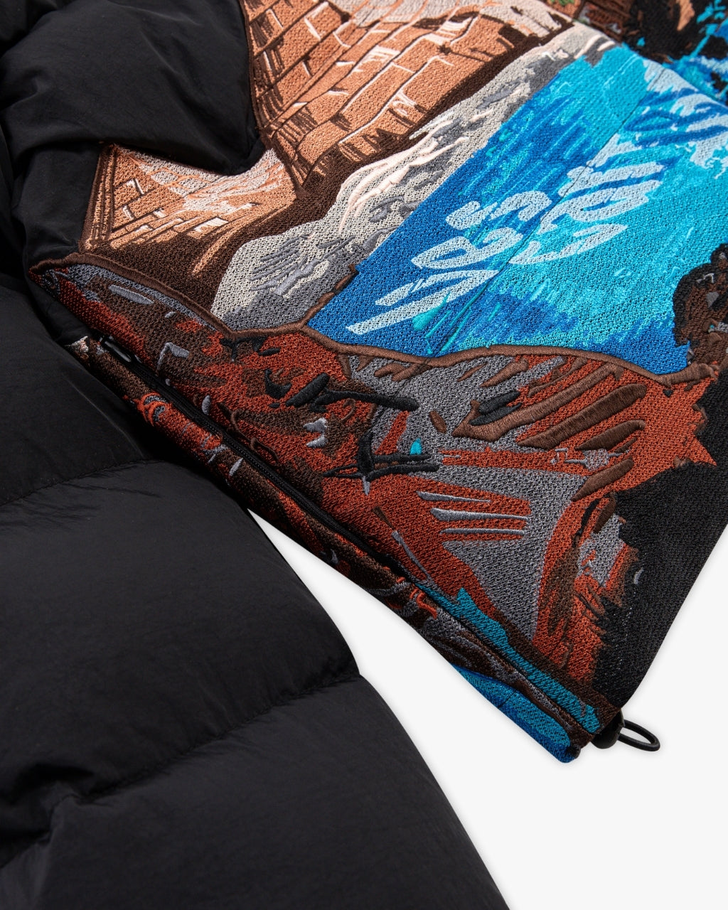 Kurtka puchowa Rihla czarna