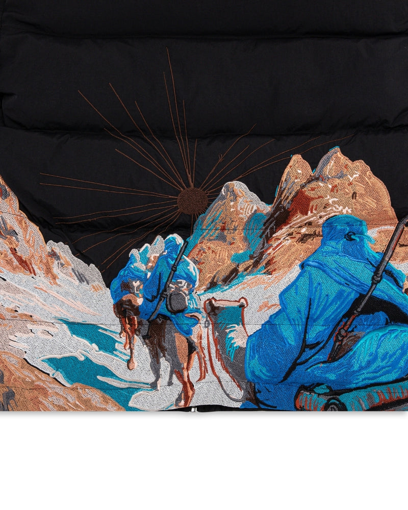 Kurtka puchowa Rihla czarna