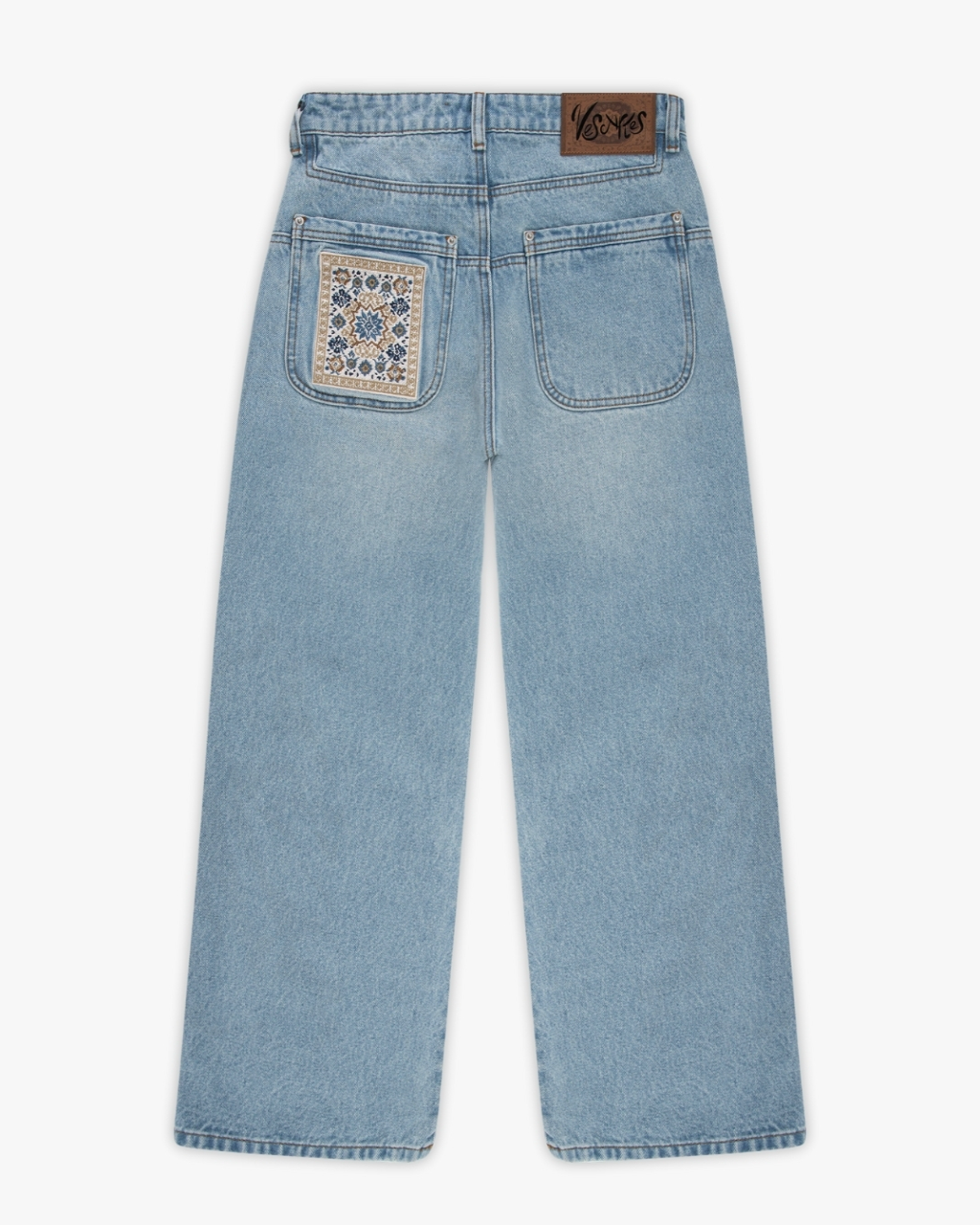 Dywanik patchworkowy Denim