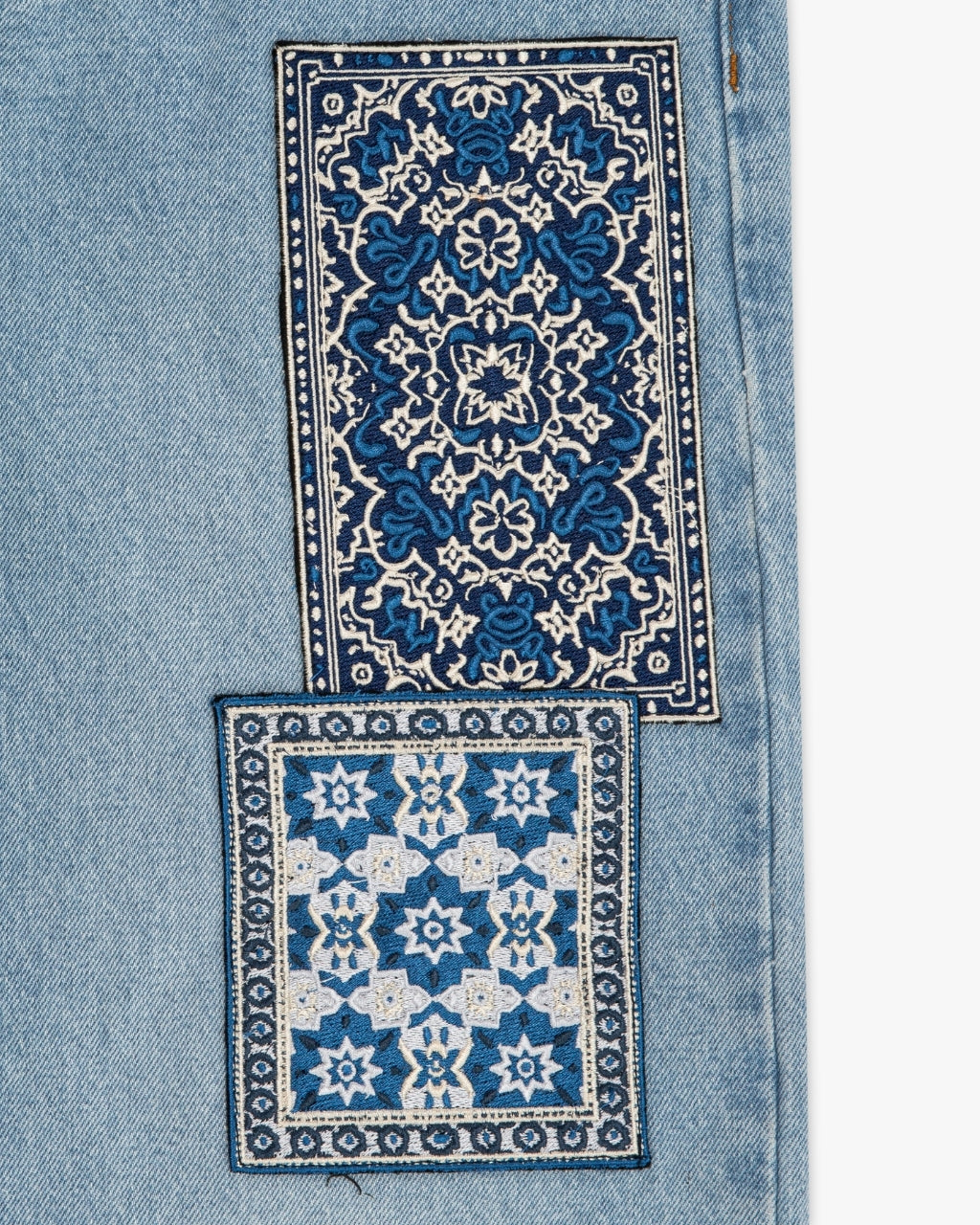 Dywanik patchworkowy Denim