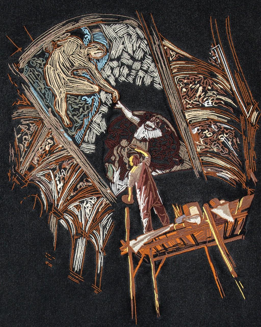 Bluza z kapturem Michelangelo